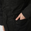 Parka - uni - noir